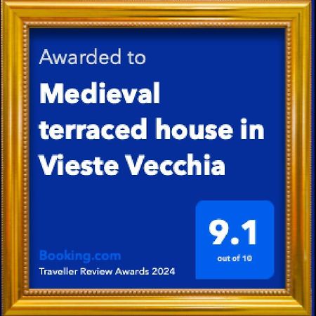 Medieval Terraced House In Vieste Vecchia Luaran gambar